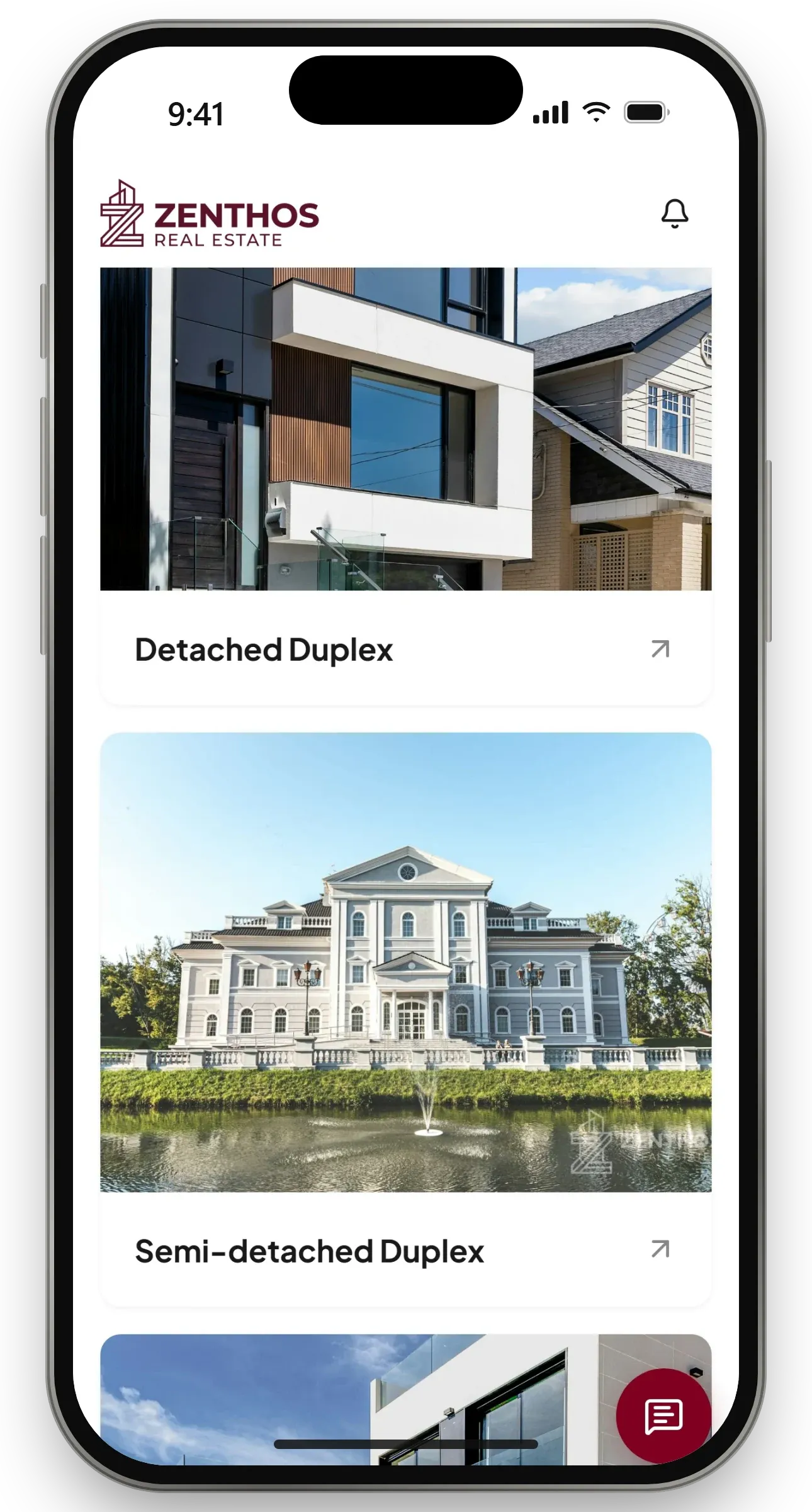 Home types on a phone